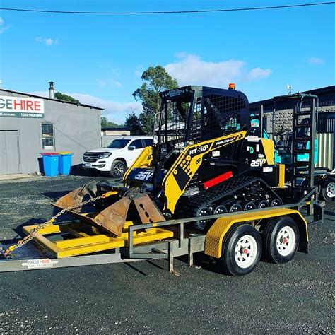 skid steer in Tasmania 